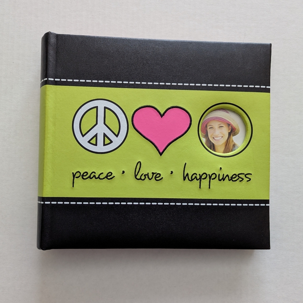 Peace Love Happiness Photo Album